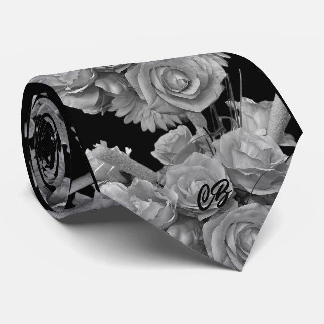 Corbata Ate de cuello "floral" (Enrollado)