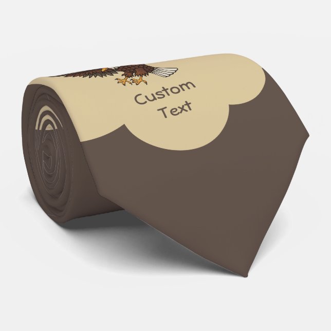 Corbata Atentado de águila (Enrollado)