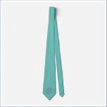 Corbata Átomo Science Lover<br><div class="desc">Imagen de átomo en un fondo de color verde azulado. ¡Un gran regalo para el amante de la ciencia en tu vida!</div>