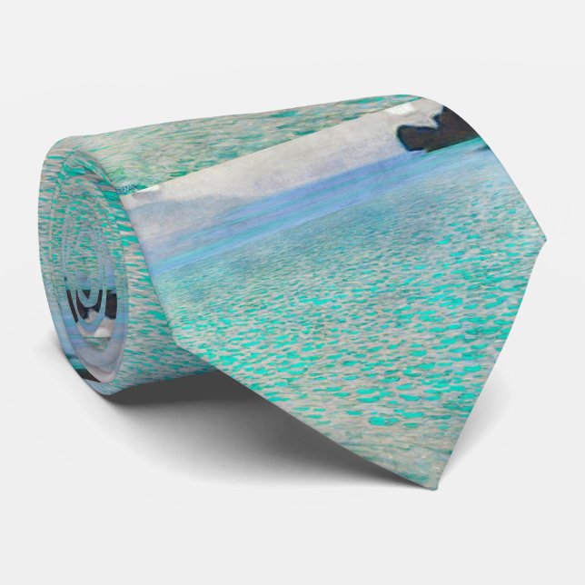 Corbata Attersee por Gustav Klimt (Enrollado)
