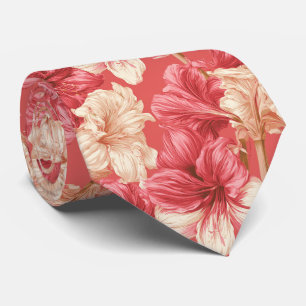 Corbata Atuendo de boda de compromiso con flor de amarilis