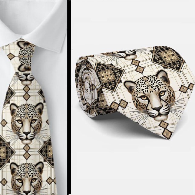 Corbata Audaz de Leopardo | Moda Masculina (Subido por el creador)