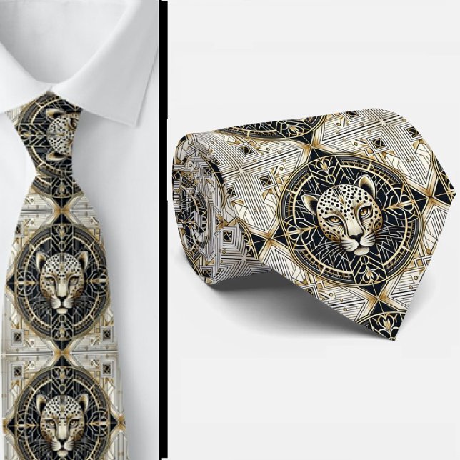 Corbata Audaz de Leopardo | Moda Masculina para Ho (Subido por el creador)