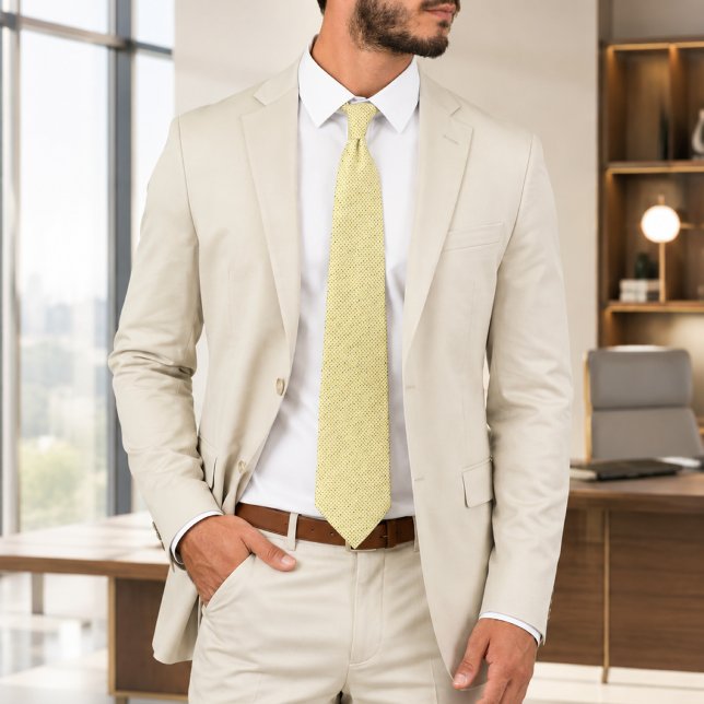 Corbata Aurelius Regent | Patrón de marfil y oro de lujo (Subido por el creador)