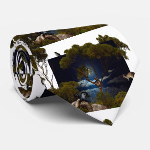 Corbata Australia Koala con vida salvaje australiana,