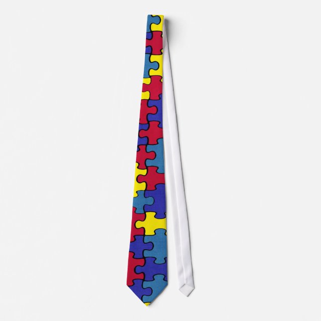 Corbata Autismo (Anverso)