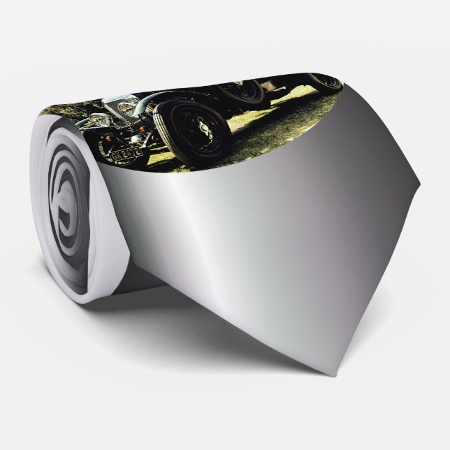 Corbata Auto clásico del tiempo viejo (Enrollado)