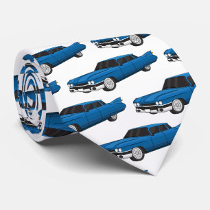 Corbata Auto clásico Guay blue 1959