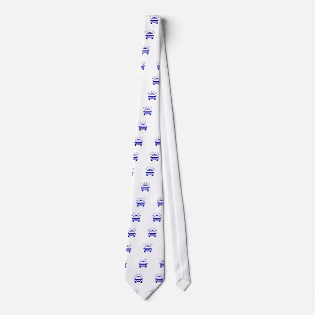 Corbata Auto policial (Anverso)