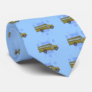 Corbata Autobús Escolar Copo de Nieve