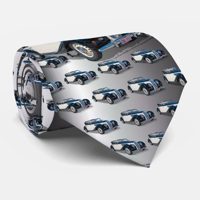 Corbata Automóvil convertible de época (Enrollado)