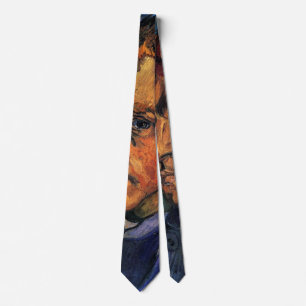 Corbata Autorretrato de Vincent van Gogh sin barba