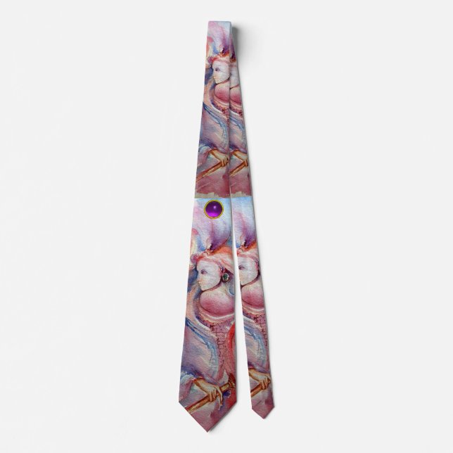 CORBATA AVALON, SEÑORA MORGANA, LEYENDA ARTURIANA (Anverso)