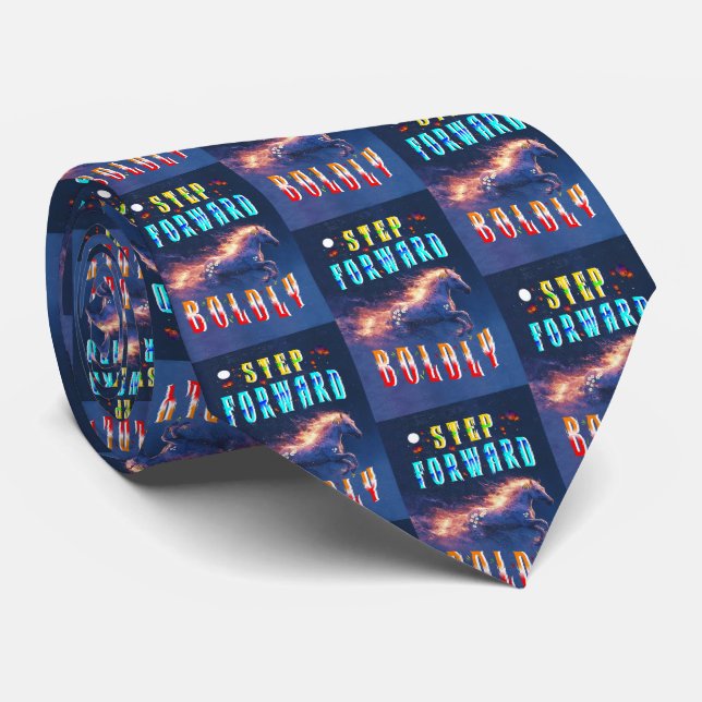 Corbata Avanzar con Audacia (Enrollado)