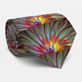 Corbata Ave del paraíso del fractal
