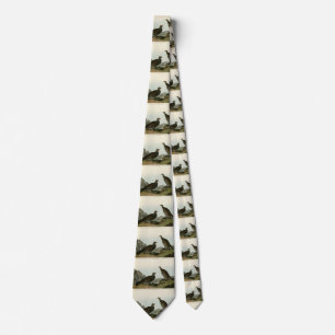 Corbata Aves Audubónicas de América Dusky Grous (como el a