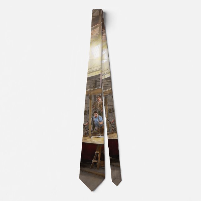 Corbata Avión - En la fábrica de aviones 1918 (Anverso)