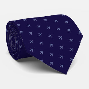 Corbata Aviones Azules de Aerolíneas para un piloto
