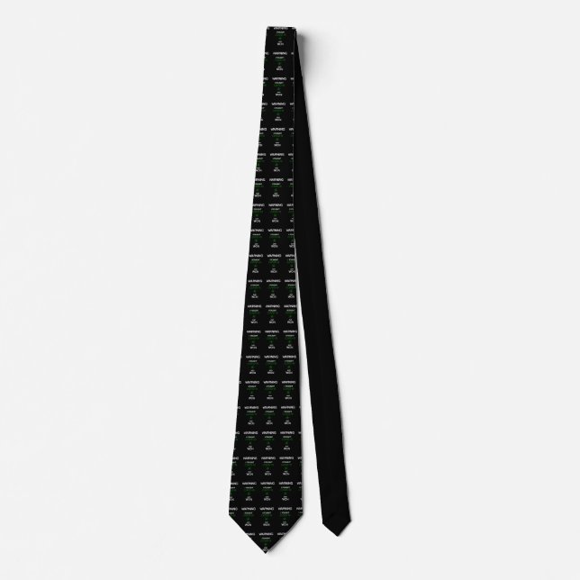 Corbata Aviso de lucha contra Covid-19 (Anverso)