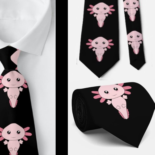 Corbata Axolotl Gamers Necktie (Subido por el creador)