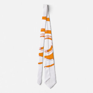 Corbata Azar con el Gran Naranja