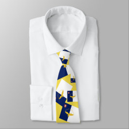 Corbata Azores Flag Personalizado Tie
