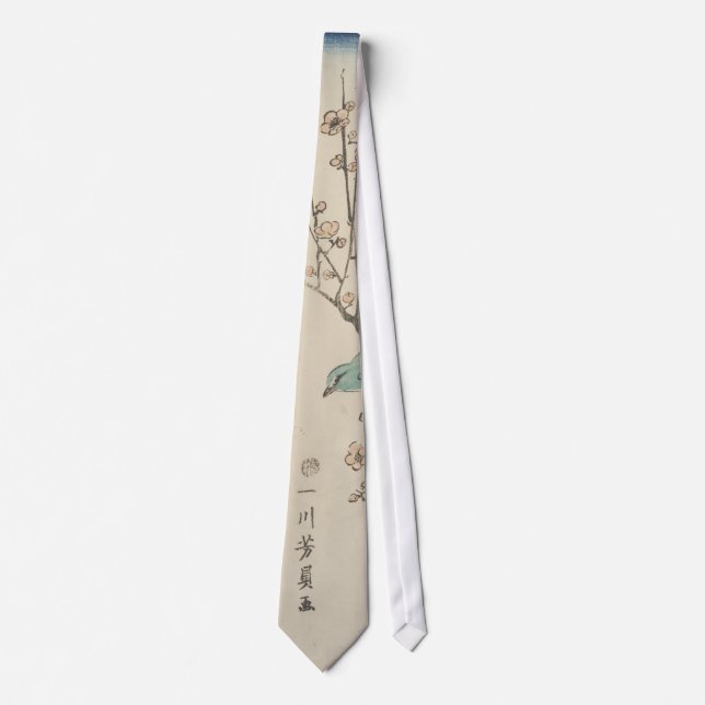 Corbata Azote de pájaro japonés (Anverso)
