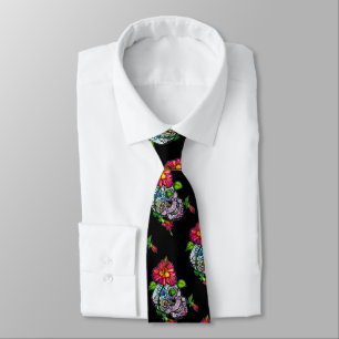CORBATA AZÚCAR Y FLORES