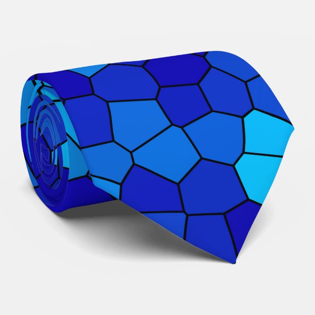 CORBATA AZUL (Enrollado)