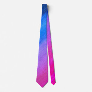 Corbata Azul caliente a embrión rosa