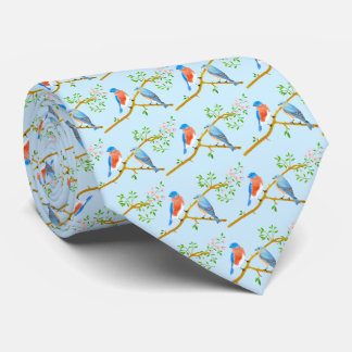 Corbata Azul Claro de Azulejos