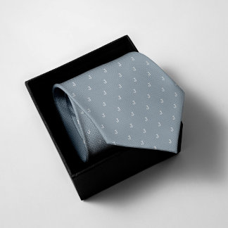 Corbata Azul claro monogramado