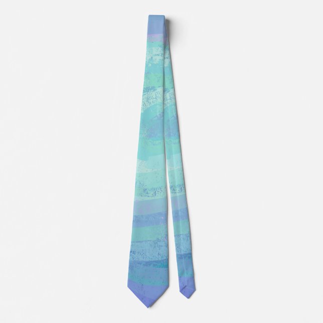 Corbata Azul glaciar texturizado (Anverso)