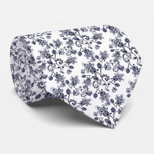 Corbata azul gris