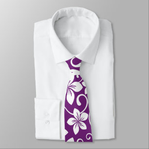 CORBATA AZUL HAWAII (PLUM)