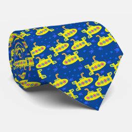 Corbata Azul marino amarillo de juguete