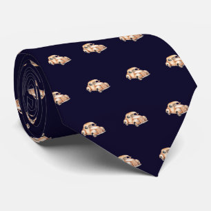 Corbata Azul Marino Patrón de Juguete de Coche Infantil Vi