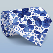 Azul mariposa acuarela