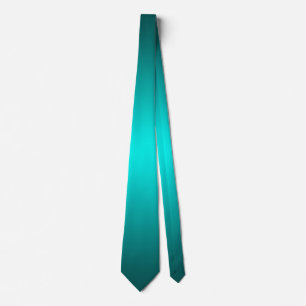 Corbata azul verde gradiente minimalista elegante