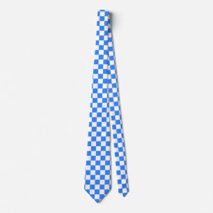 Corbata Azul y blanco