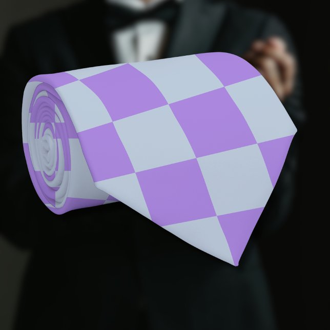 Corbata Azul y lavanda suaves y bajo control (Subido por el creador)