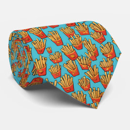 Corbata Azulejos de cuello de fresas francesas azules