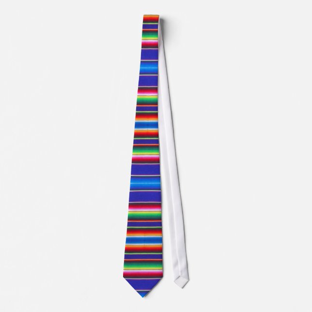 Corbata Azules añiles combinados mexicanos del lazo (Anverso)