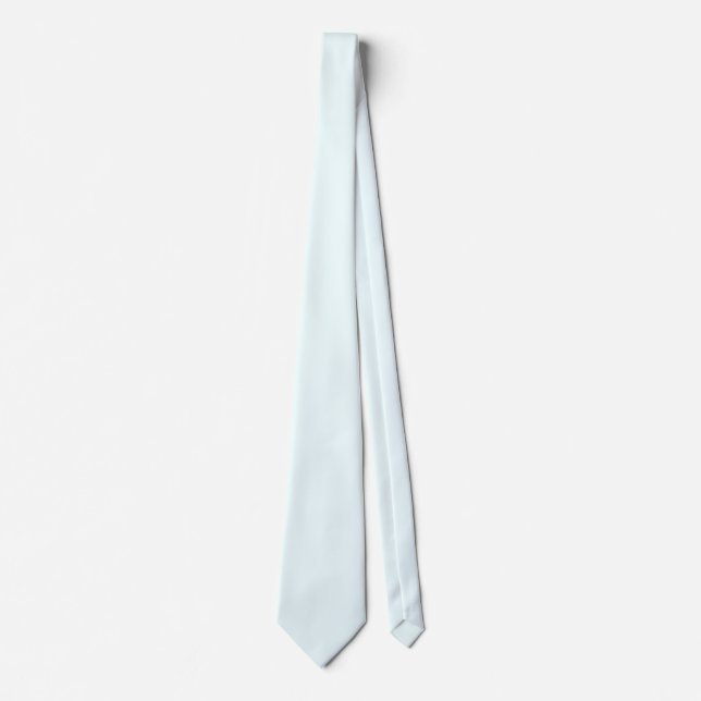 Corbata Azure Mist Pale Blue F0FFFF - Opción para agregar  (Anverso)