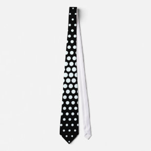 Corbata Azure nist Techno Dots Modern Black