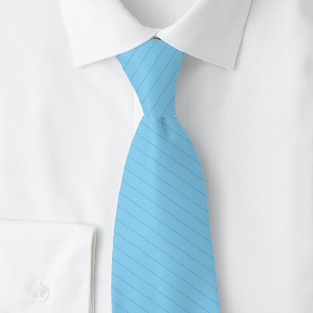Corbata Baby Blue Pinstripe (Subido por el creador)