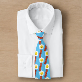 Corbata Bacon y Eggs Fun BFF