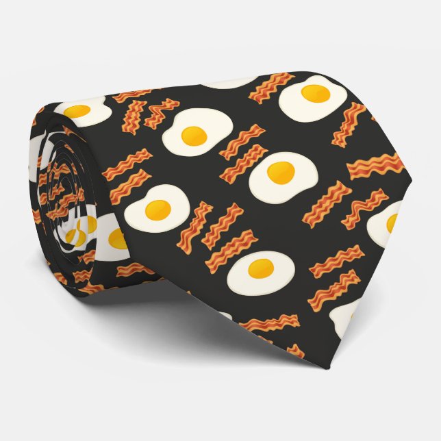 Corbata Bacon y huevos (Enrollado)