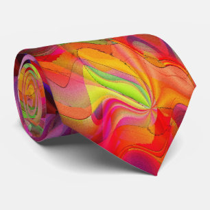 Corbata Bailando con el arte abstracto moderno de Prokofie