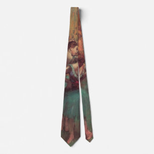 Corbata Bailarinas, Rosa y Verde de Edgar Degas